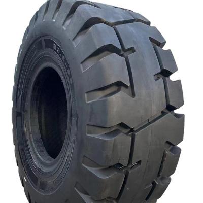 China Imported Ton Off The Road Solid 5 Tread Mine First Class Material Use Deep Tire Otr Pitched Figure Loader Tire for sale