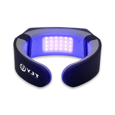 China No pain YJT red and blue light neck massager to improve blood circulation for sale