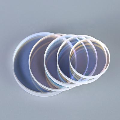 China Hotels Diameter 20mm To 55mm Laser Fused Silica Laser Windows Laser Cutting Protective Glass Lens for sale