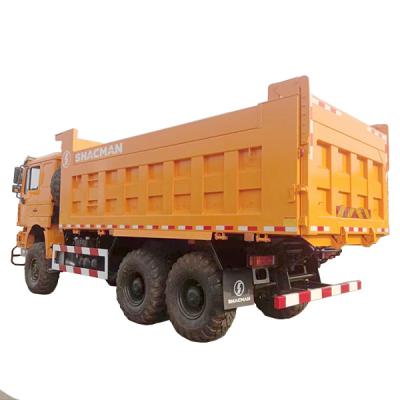 China Shacman F3000 Heavy Dump Truck Normal 2 Seat  40-55/75 KM/h with Automatic Window for sale