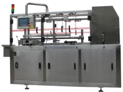 China High Sealing Speed Case Packer Machine , Customizable Box Opening Machine for sale