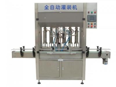 China 5L Automatic Piston Filling Machine High Accuracy 0.5 - 0.8 Mpa Air Pressure for sale