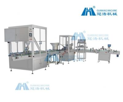 China Semi Auto Bottle Filling Machine , Powder Filling Machine Production Line for sale