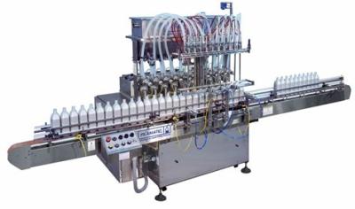 China Easy Opeartion Semi Automatic Liquid Filling Machine With Multi Heads High Speed for sale