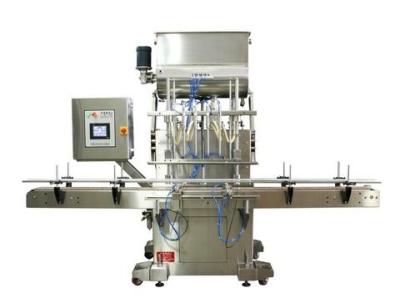 China High Security Shampoo Bottle Filling Machine With Compressing Air Control for sale