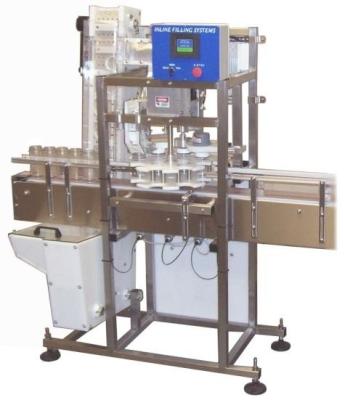 China Fast Wine Bottle Screw Capping Machine / Powerful Automatic Cap Sealing Machine for sale