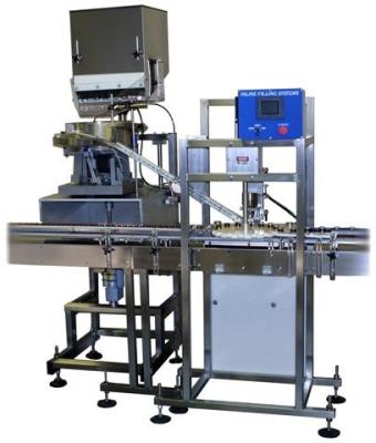 China Multi Head Automatic Capping Machine With Welded Steel Frame 40 Bottles / Min for sale