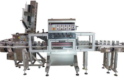 China PLC Control Interface Automatic Capping Machine For Cosmetic / Food / Pharmaceutical for sale