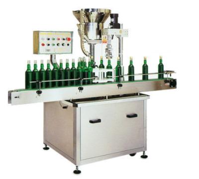 China Oil Barrel Automatic Capping Machine With Man Machine Interface 900 Pcs / Hour for sale