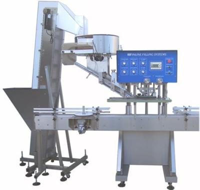 China High Speed Screw Capping Machine / Vacuum Electric Capping Machine for sale