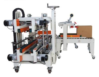 China Silent Case Making Machine , Program Controller Automatic Carton Erector for sale