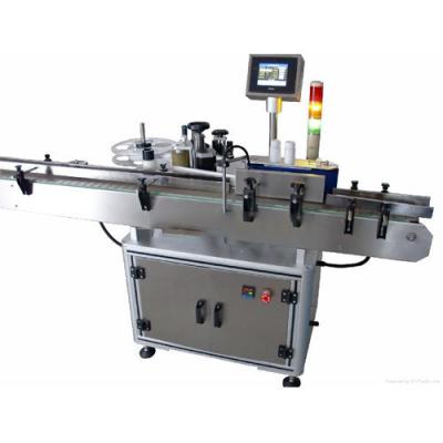 China PLC Control Tapered Bottle Labeling Machine / Automatic Label Dispenser Machine for sale