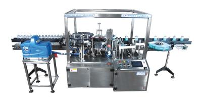 China Accuracy Round Bottle Label Applicator / Automatic Box Labeling Machine for sale