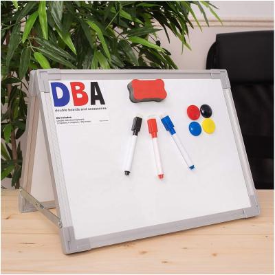 China Education.Training.Office Small Dry Erase White Board Magnetic Double Sided MINI Whiteboard Foldable Custom Lapboard for sale