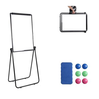 China School Teacher/Creative Office Education U-bracket Whiteboard/Family Portable Magnetic Easel Dry Erase Board Height Foldable Adjustable Rotation for sale