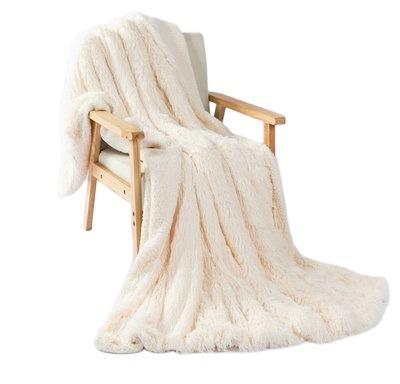 China PORTABLE Faux Fur Throw Blanket 50