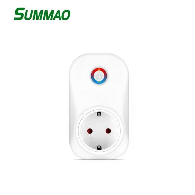 China Mobile Phone Wifi Smart Home Plug Socket EU WiFi Smart Socket Remote Control Socket Residential/Multi-Purpose Timer Smart Switch for sale