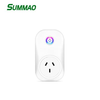 China 220V Socket 220V Australian Wifi Smart Wireless Light Timer Remote Control Support Amazon Alexa Residential/All-Purpose Outlet and Google Home for sale