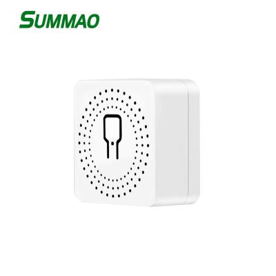 China 41*41mm Daily Use/Building Smart Mobile Phone Luxury Remote Control Breaker Smart Wifi Switch for sale