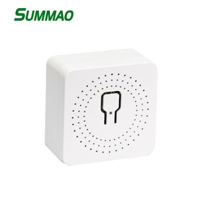 China Alexa Google Assistant Smart Life Voice App Security Remote Timer Setting Mini Circuit Breaker 2 Way Control 16A DIY WiFi Smart Switch for sale