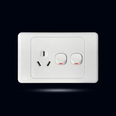 China New Zealand Hot Sale Australian Hotel Home Residential/Multi-Purpose Wall Switch Socket Power Point Series Slim Electrical Factory for sale