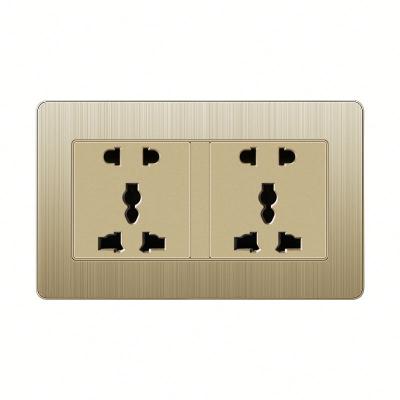 China Gold 147 Multipurpose Type Hotel Household Hidden Strip Switch With Multifunctional Five Hole Power Socket for sale