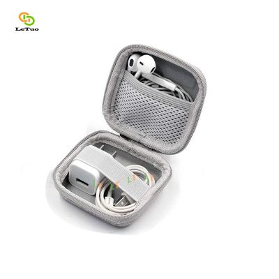 China Portable Carry Storage Case Earphone Organizer EVA Filter Mount For Cables for sale