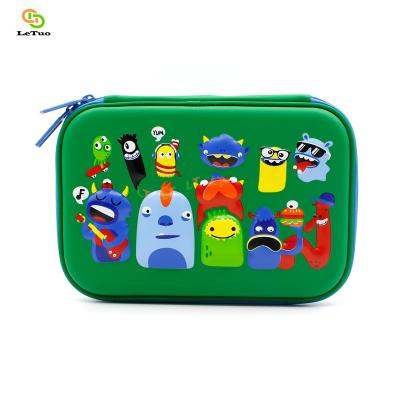 China Carry Storage Case Monsters School Boys Hardtop Pencil Case Holder - Cool Pencil Case Toddlers Kids Pen Bag for sale