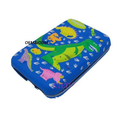 China Cartoon Picture Printing Custom High Quality Colorful EVA 3D Printing Cartoon Case For Pen,Pencil Bag for sale