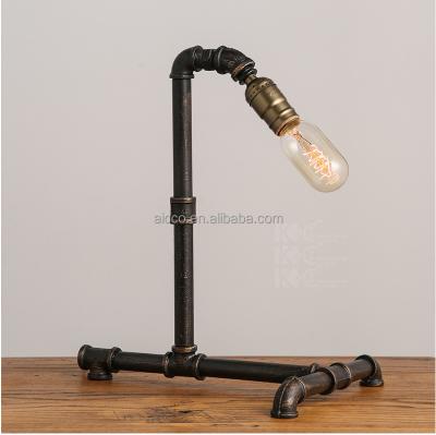 China VINTAGE TABLE LAMP China Supplier Vintage DECORATIVE LIGHTING Industrial Decorative Lighting with Edison Bulb Pipe Table Lamp for sale