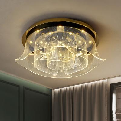 China Aicco LED Ceiling Light Outdoor Mounted Modern Plastic Acrylic Lamp For Living Room Bedroom 1270 50cm for sale