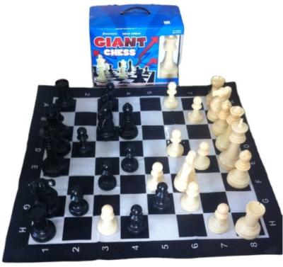 China Game China Supply Good Quality ABS Children Kids Puzzle Giant Chess Set Chess Sets for sale