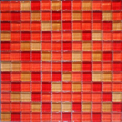 China China CLASSIC Crystal Glass Mosaic Tile 300X*300MM for sale