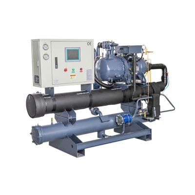 China Hotels NH3 CO2 Screw Compressor Refrigeration Unit for sale