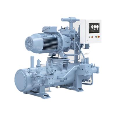 China Refrigeration Parts Compressor Unit Cold Room Refrigeration Compressor Racks Unit CO2 Parallel Condensing Compressor for sale