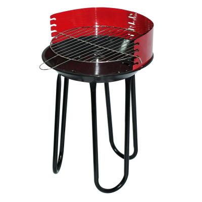 China Adjustable Height Simple Round Portable Charcoal Barbecue Grill On Sale for sale