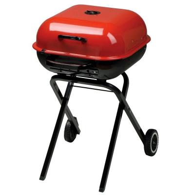 China Size Adjustable Burger Classic Hamburger Grilling Square Barbecue Grill for sale