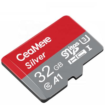 China Ceamere A1 16GB 200GB 128GB 64GB 32GB TF Card Class10 UHS-3 64GB TF Card SD Plastic Micro Flash Memory Cards for sale