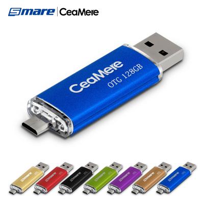 China Instant Pen Drive 128GB 8GB 16GB 32GB 64GB Pen Drive Smartphone Custom OTG USB Flash Drive High Speed ​​OTG USB for sale