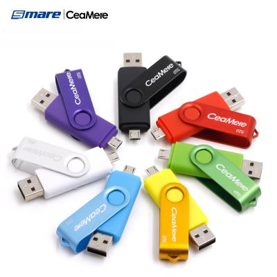 China Metal Ceamere XC OTG USB Flash Drive 128GB 64GB 32GB 16GB 8GB 4GB 2GB Pen Drive Smartphone Pendrive OTG 2.0 USB for sale