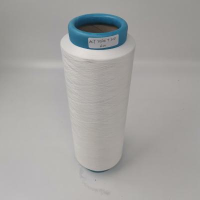 China Anti-deformation ACY 75D 36F with 20D air covered Yarn Spandex Creora for weaving denim for sale