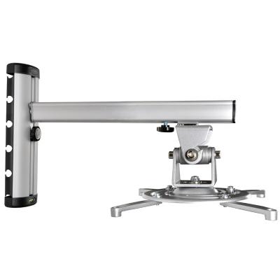 China Wall mount projector bracket support holder 10KG bearing die-casting aluminium telescopic for sale