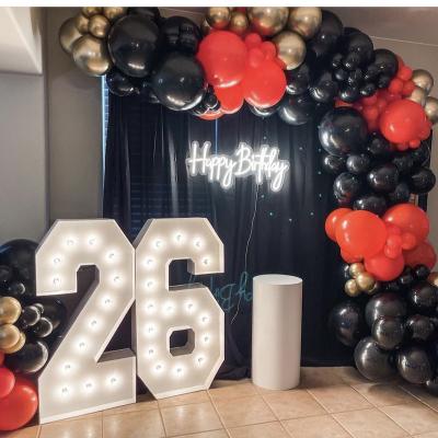 China Other Number Marquee Letter MARRY ME Wedding Sign BABY Wedding Sign 3ft 4ft Marquee Letter Number LED Light Sign for sale