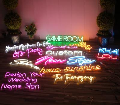 China Other 2023 Custom Made Custom Neon Sign Drop Shipping Popular Custom Led Logo Decoration For Wedding Bar Party Advertising Neon Light Signs for sale