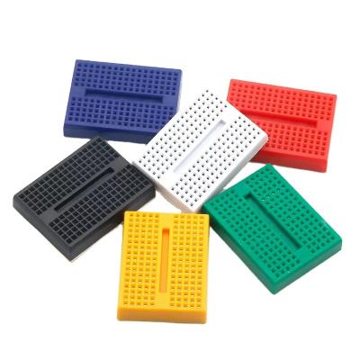 China - SYB-170 Hole Colored Breadboard Without Buckle Breadboard 4.5'3.5 Mini Breadboard DIY Kit for sale