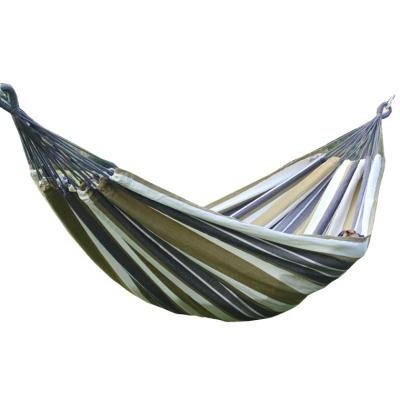 China Durable high quality outdoor double 2 person cotton hammock for sale