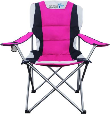 China Folding Easy Carry Outdoor Camp Chair With Cup Holder for sale