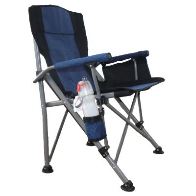 China camping chair Easy-carry portable folding with padded armrests, storage for sale