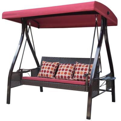 China Outdoor Furniture Outdoor Swing Chair Patio Swing Canopy And Cushion For Outdoor for sale