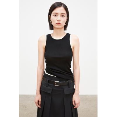 China Anti-pilling [ABC Showroom] Lundlan Knit Tank Tops Sleeveless Silk Cashmere Blended Yarn Spring Summer 16 Gauge 2/60Nm 120' S for sale